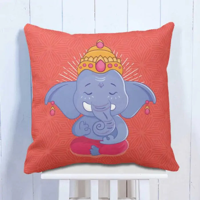 Cute Bala Ganesha Cushion