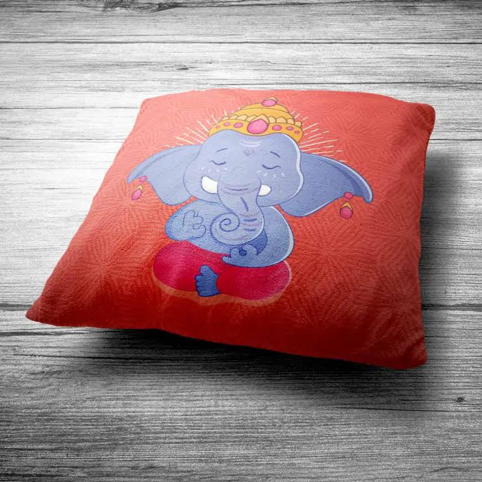 Cute Bala Ganesha Cushion