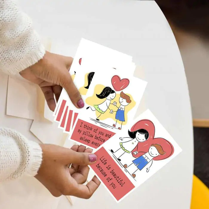 Love Story Cute Romantic Messages Cards-6