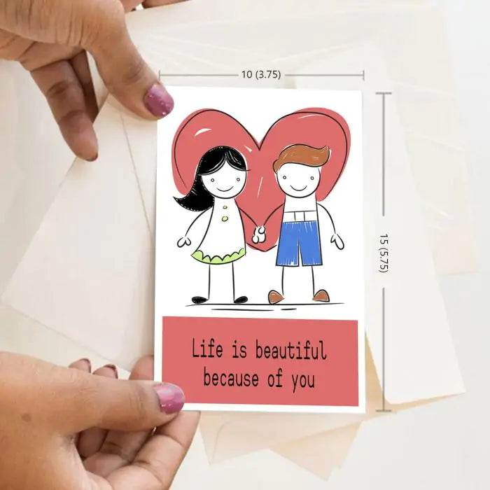 Love Story Cute Romantic Messages Cards-7