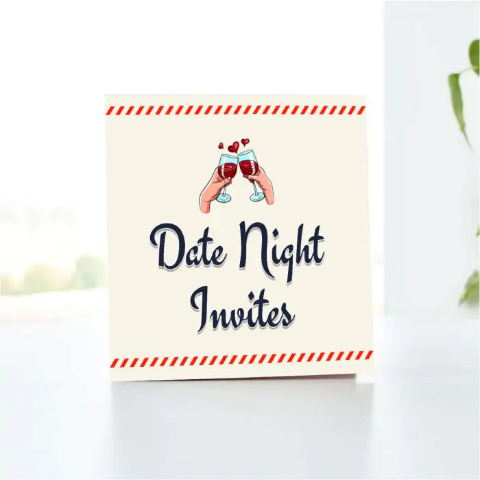 Personalised Special Date Night Invite Pack of 6 Invites-3