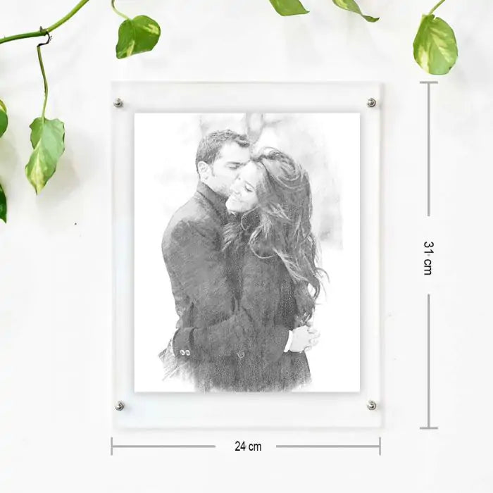 Personalized Digital Sketch for Couple, Friend, Family, BF, GF 8