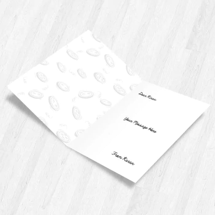 Personalised Mother's Are Like Buttons Greeting Card For Mom 2
