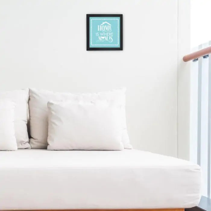 Home Is Where Mom Frame Gift For Mother's Day 3