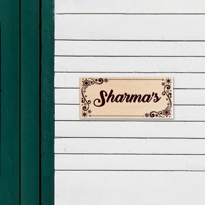 Buy this exciting Personalized Unique Name Plate for HomeOffice for