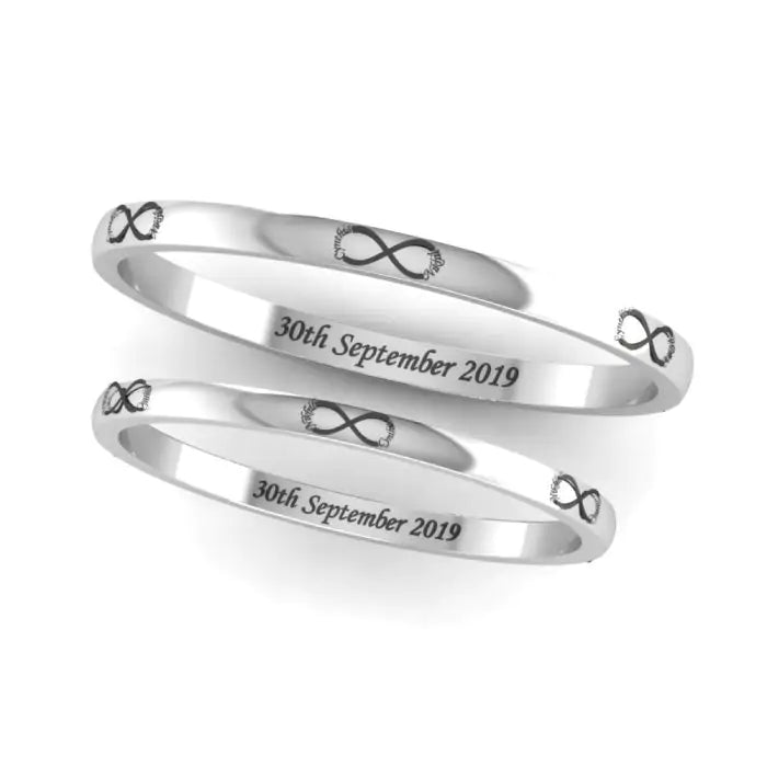 Boundless Love Silver Couple Kadas-3