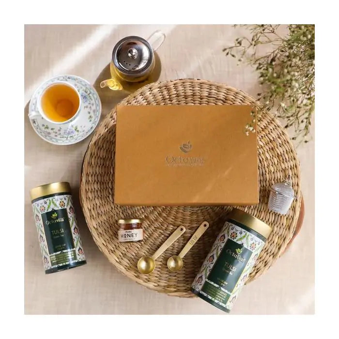 Tea Essentials- Truly Tulsi (2 Tulsi Green Tea Blends)-4
