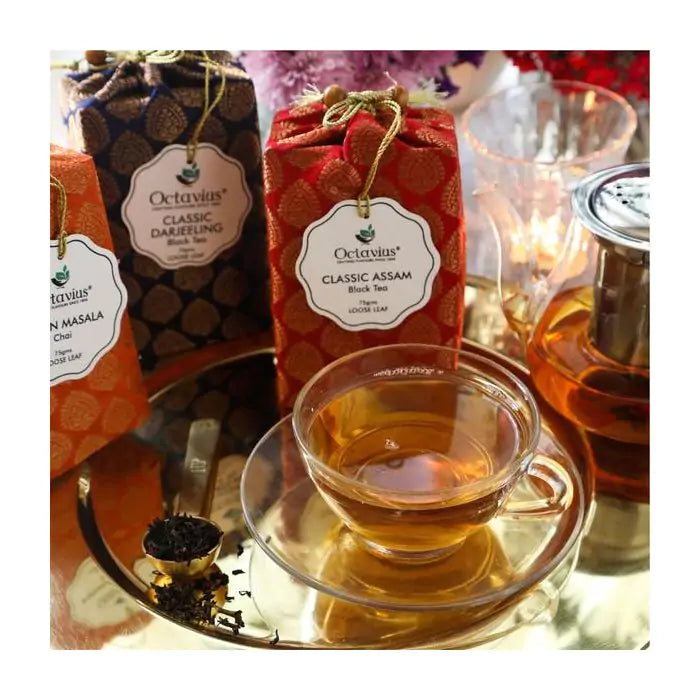 Indian Tea Collection- Festive Range (Indian Masala Chai, Classic Darjeeling, Classic Assam)-2