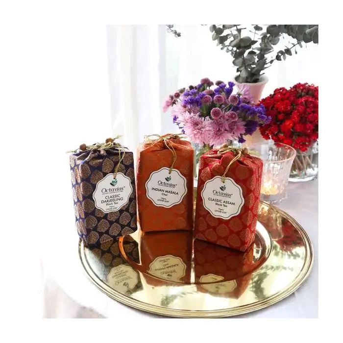 Indian Tea Collection- Festive Range (Indian Masala Chai, Classic Darjeeling, Classic Assam)-3