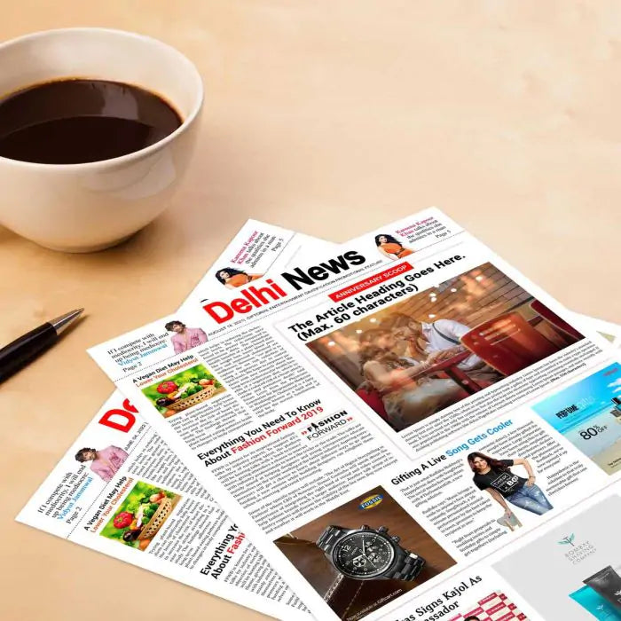 Personalised Newspaper Front Page Anniversary Scoop - Digital-2