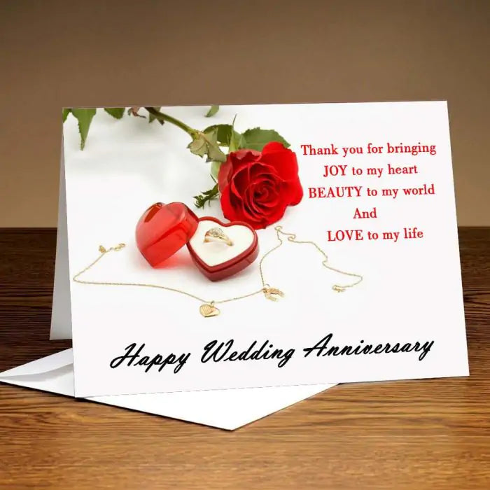 Personalised Wedding Anniversary Card-1