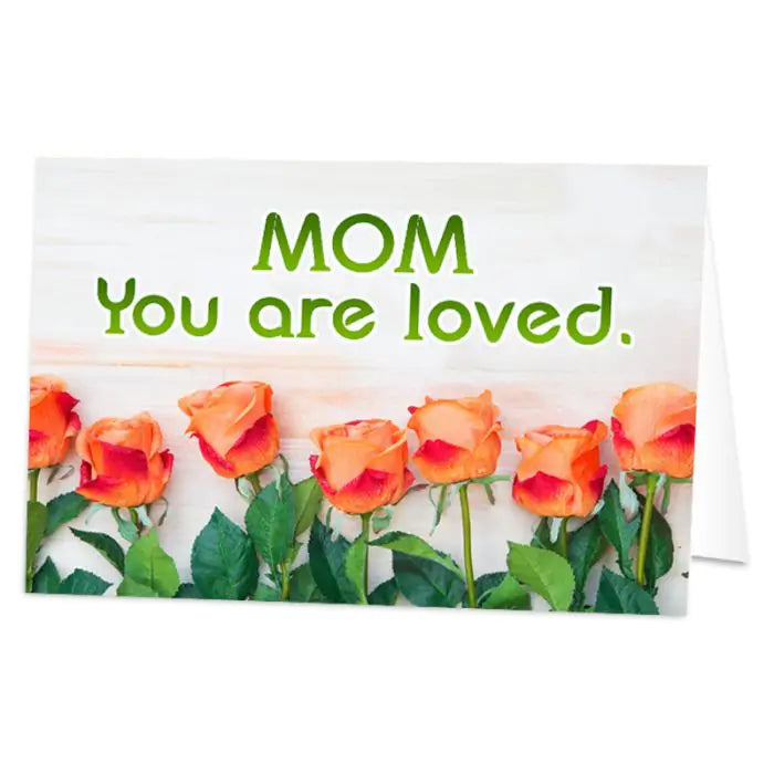 Personalised Roses Greeting Card for Mom-1