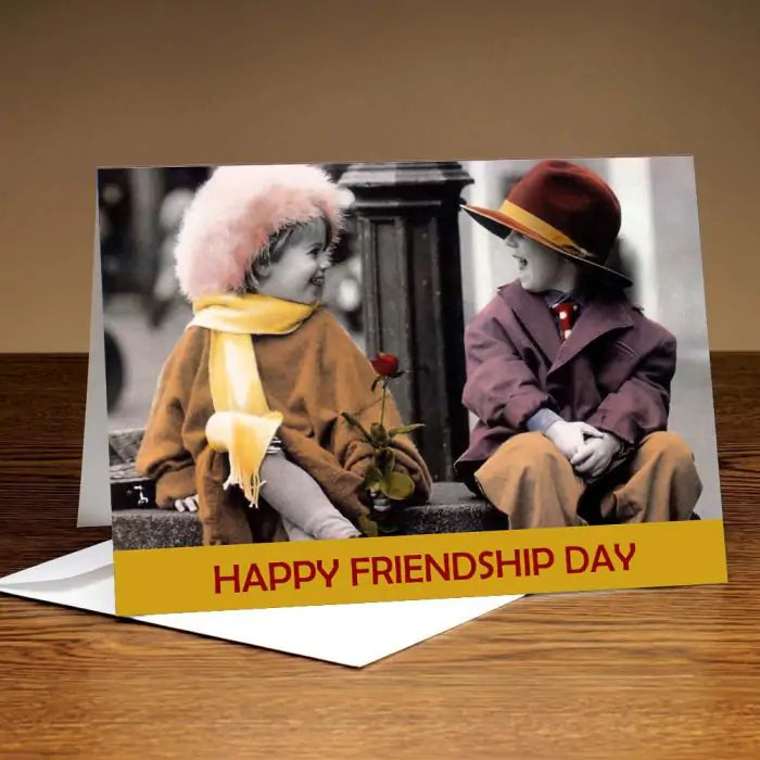 Personalised Photo Friendship Card