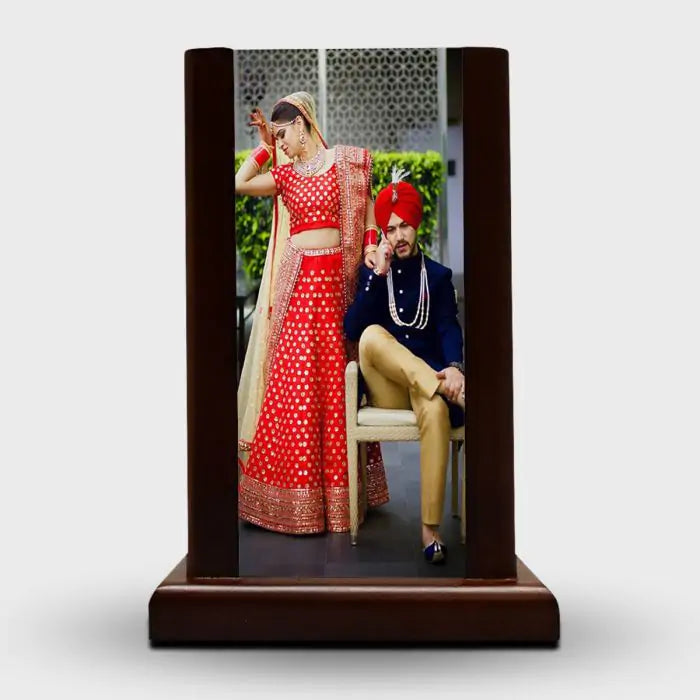 Personalised Wooden Photo Lamp-2