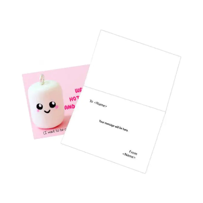 Personalized We're Like Hot Chocolate Card