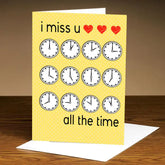 Personalised Miss You At All Times - I Miss You Card-1