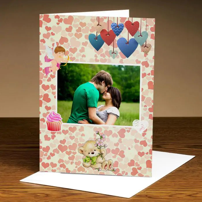 Personalised Capturing Our Best Moment I Miss You Card
