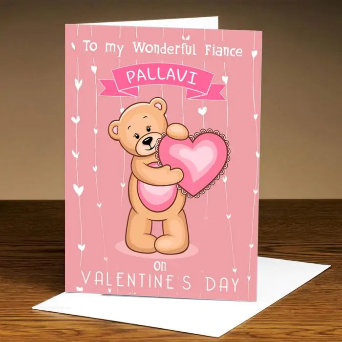 Personalised For My To Be Valentine Card-1