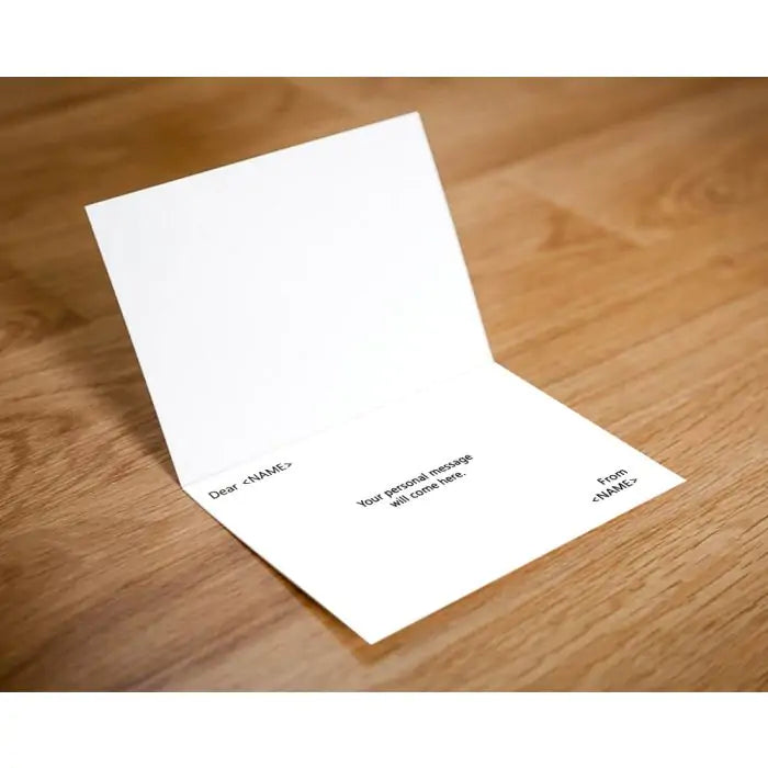 Personalised History Of Ever Photo Love Greeting Card-2