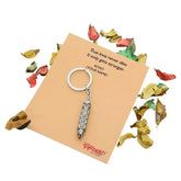 The Luck Shot Bullet Keychain