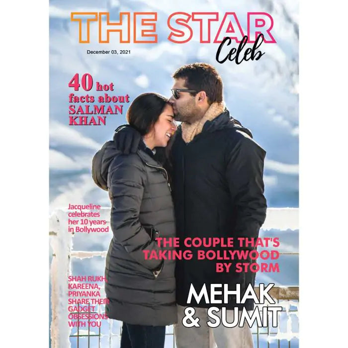 Personalised The Star Celeb Magazine Cover - Digital