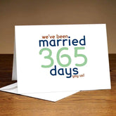 Personalised 365 Days Together Anniversary Card-1