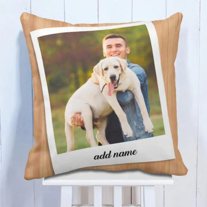 Personalised My Favourite Pet Photo Cushion
