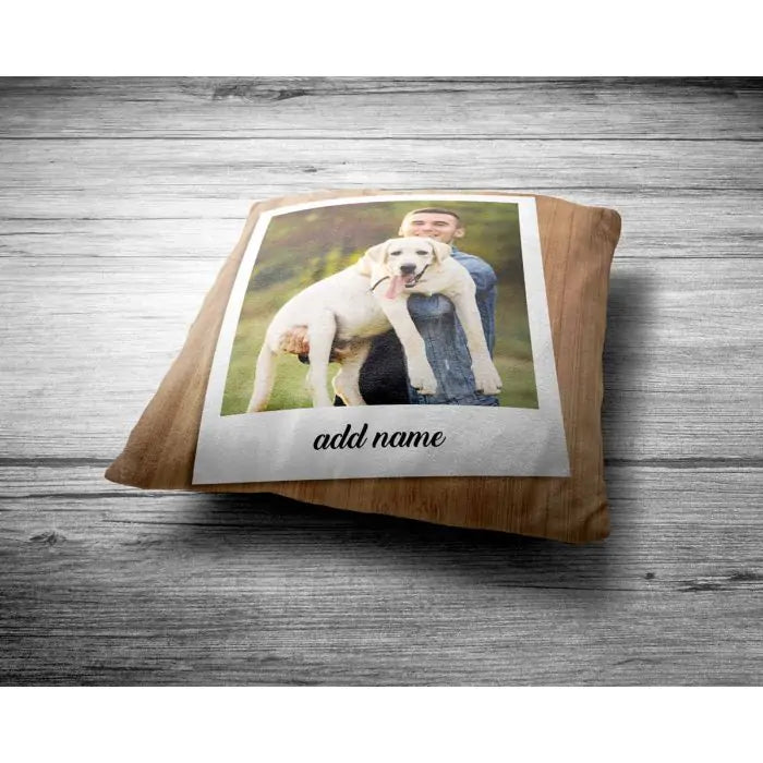 Personalised My Favourite Pet Photo Cushion