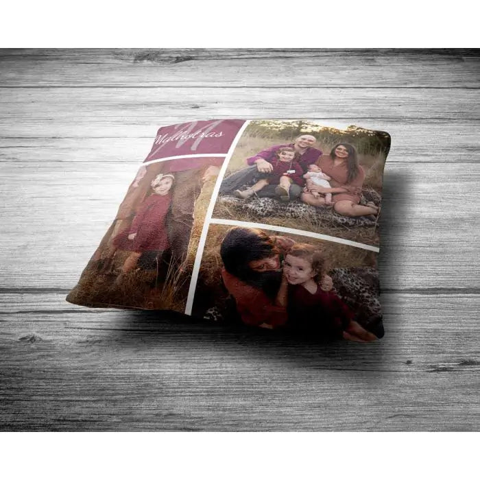 Personalized Family Love Photo Cushion Gift For Couple 2