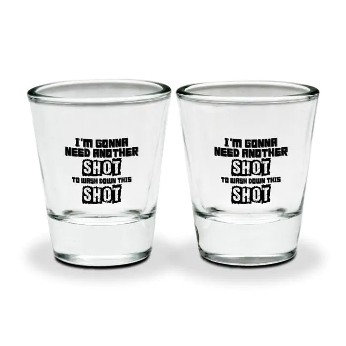 Set Of 2 - Another One Shot Glasses