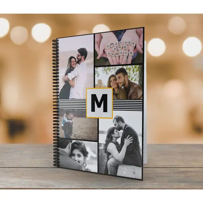 Monogram & Photo Personalised Notebook-4
