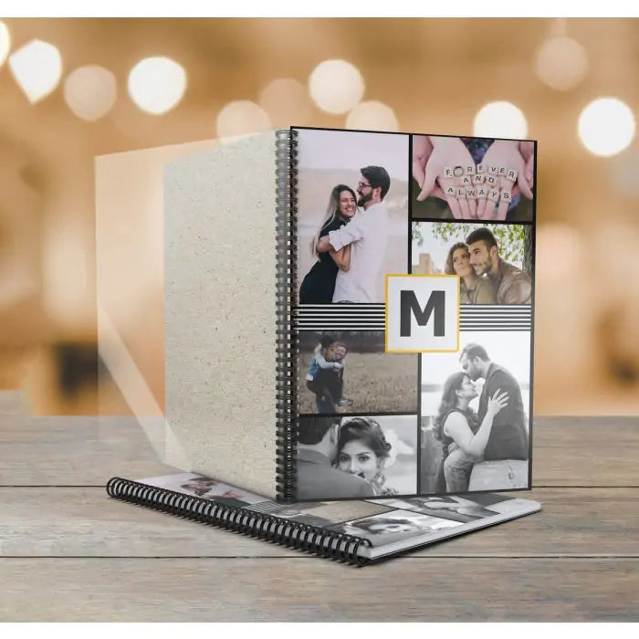 Monogram & Photo Personalised Notebook-2
