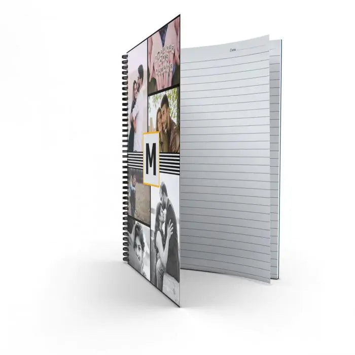 Monogram & Photo Personalised Notebook-3