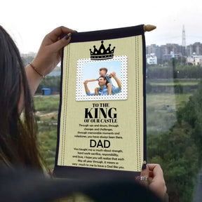 Personalised Father's Day Scroll
