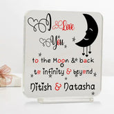 Anniversary Milestone Personalised Acrylic Plaque-1