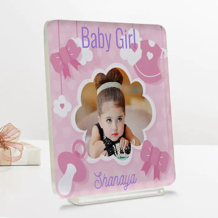 Baby Love Personalised Acrylic Plaque