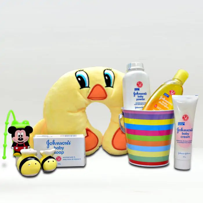 Johnson and hot sale johnson baby hamper