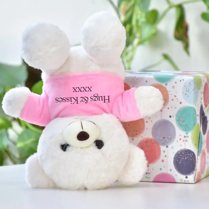 Hugs and Kisses Teddy Bear for Couple-3