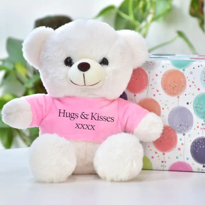 Hugs and Kisses Teddy Bear for Couple-1