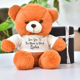 Personalized Love You To The Moon And Back Teddy Bear for Valentine's Day-1