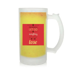 Let Go Beer Mug 600ml - Beer Lover Gift