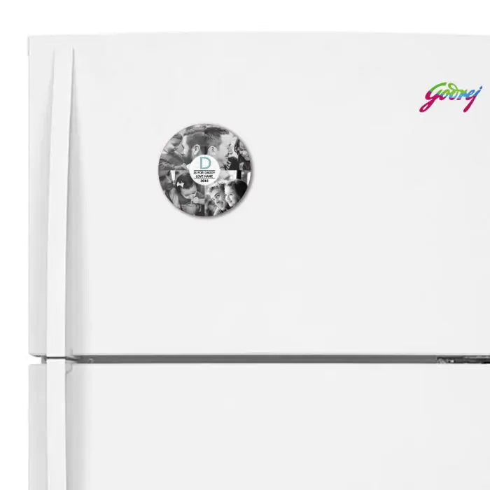 Personalised D Is For Daddy Magnet