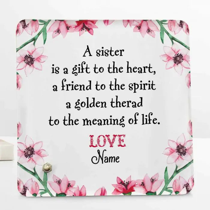 For You Sister Personalised Keepsake-1