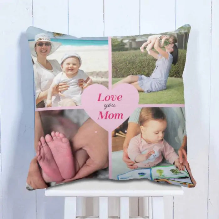 Customized Love You Mom Cushion Gift For Mother's Day 1