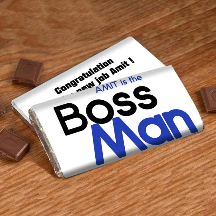 Personalised Choco Bar for Sir