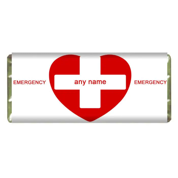 Personalised Get Well Soon Choco Bar