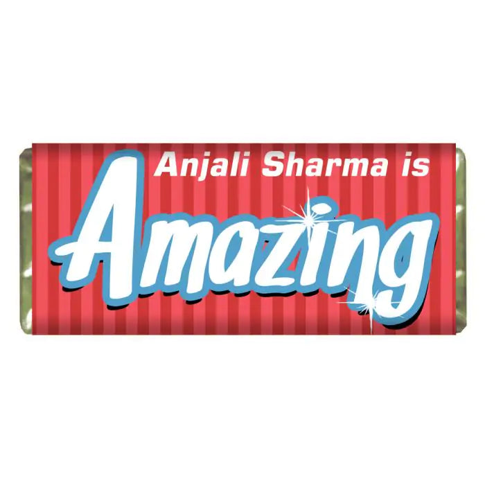 Personalised U're Amazing Choco Bar
