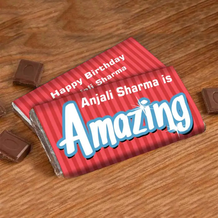 Personalised U're Amazing Choco Bar