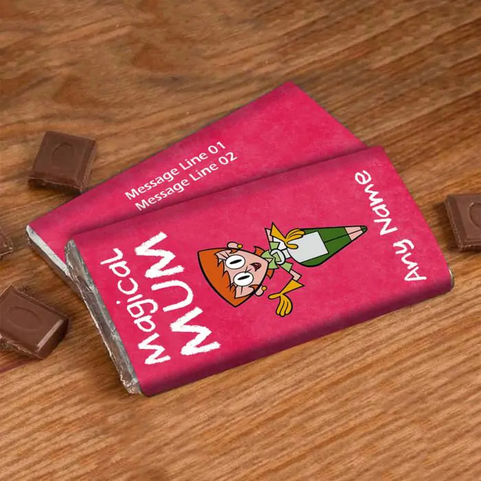 Customized Magical Mom Choco Bar Gift For Mother's Day 1
