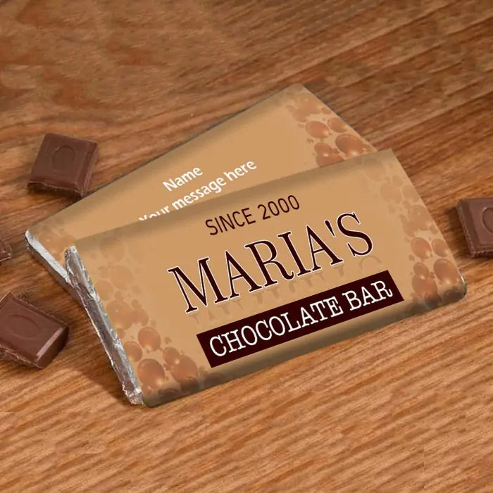 Personalised Fun Choco Bar